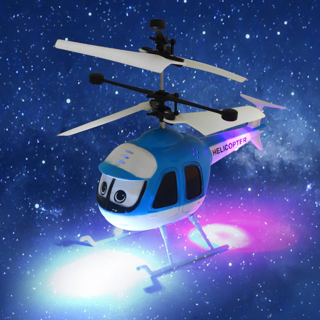 Mini Rc Infrared Induction Remote Control Toy Gyro Helicopter Rc Drone Model Plane Children Toys