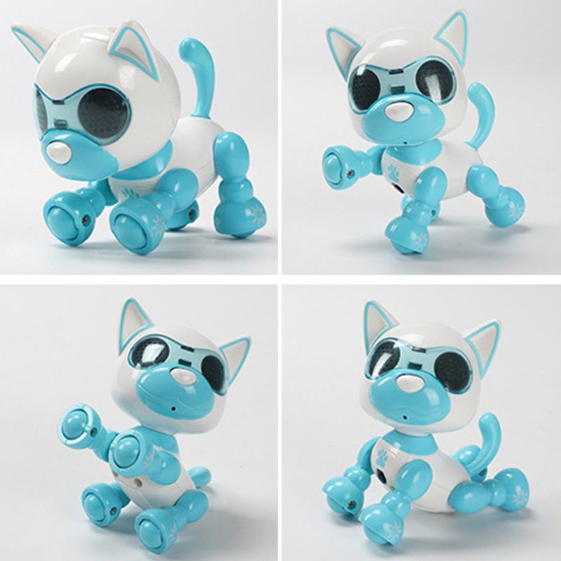 Robot Dog Robotic Puppy Interactive Toy Birthday Gifts Christmas Present Toy for Children Electric