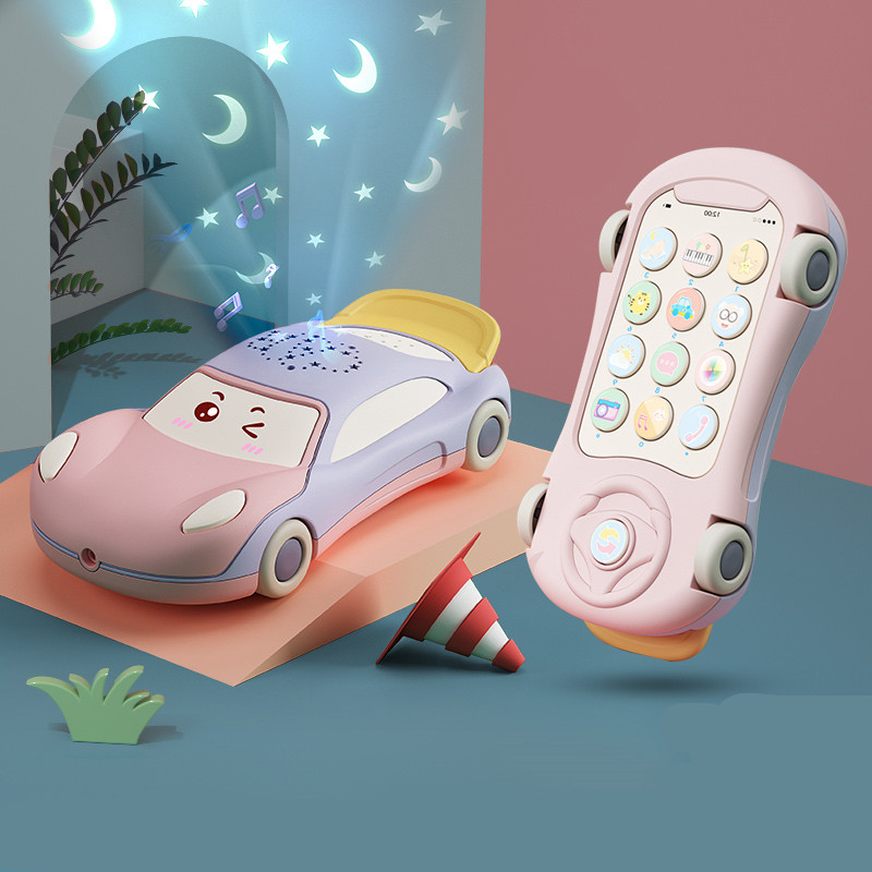 Montessori Toy Phone For Kids 1 Year 2 Year Educational Baby Mobile Phone Toy For Girl