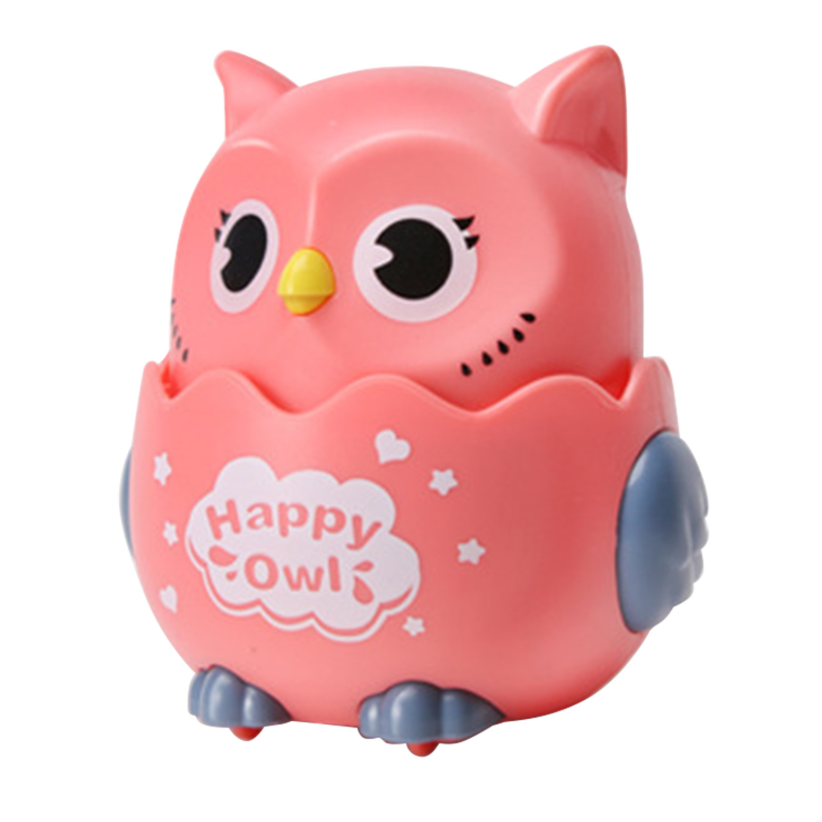 1pc Funny Owl Inertial Car Toys Baby Boy Girl Pull Back Toys Kindergarten Kids Inertial Toy Car