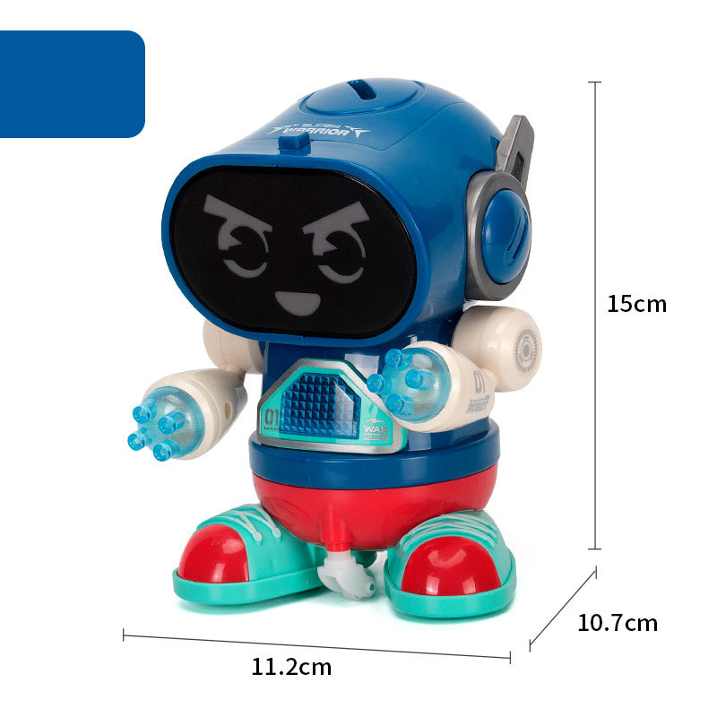 Smart Dancing Robot Electronic Walking Toys With Musical &amp; LED Lighting Intelligent Kids gift
