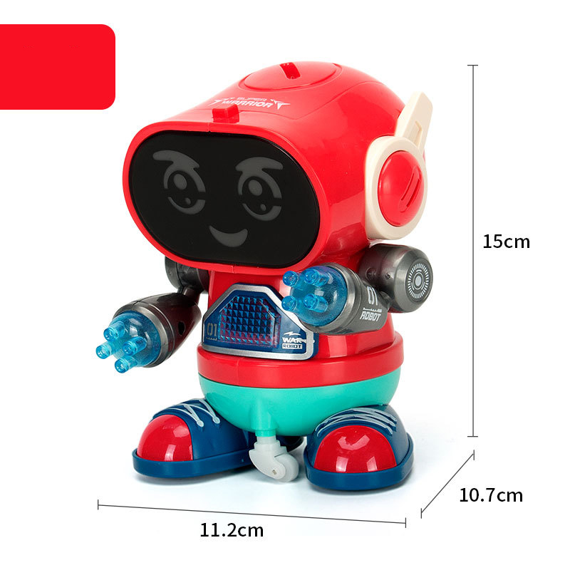 Smart Dancing Robot Electronic Walking Toys With Musical &amp; LED Lighting Intelligent Kids gift