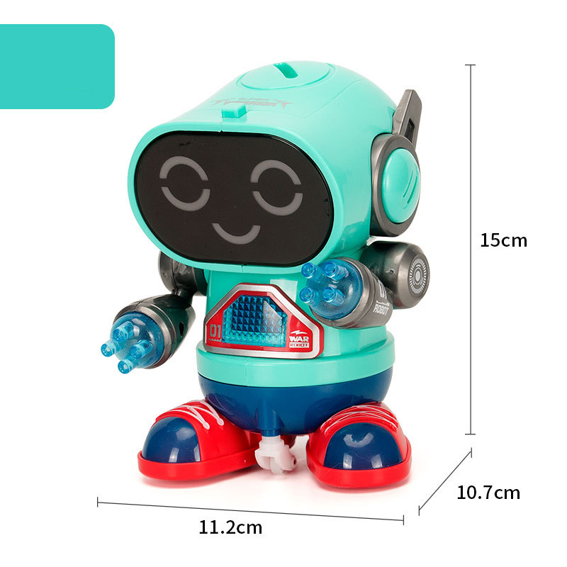 Smart Dancing Robot Electronic Walking Toys With Musical &amp; LED Lighting Intelligent Kids gift