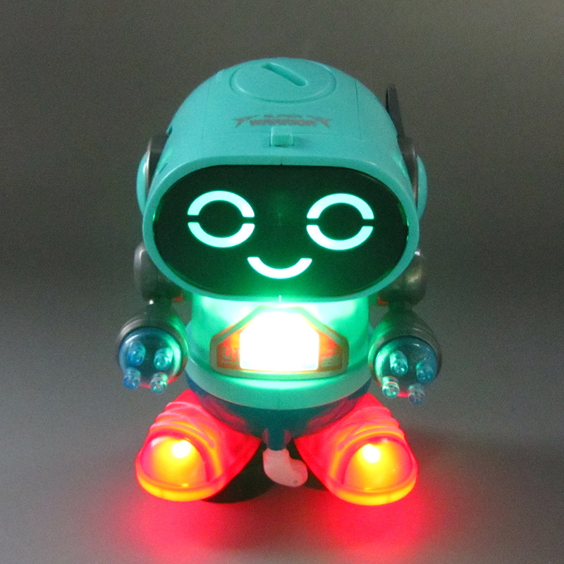 Smart Dancing Robot Electronic Walking Toys With Musical &amp; LED Lighting Intelligent Kids gift