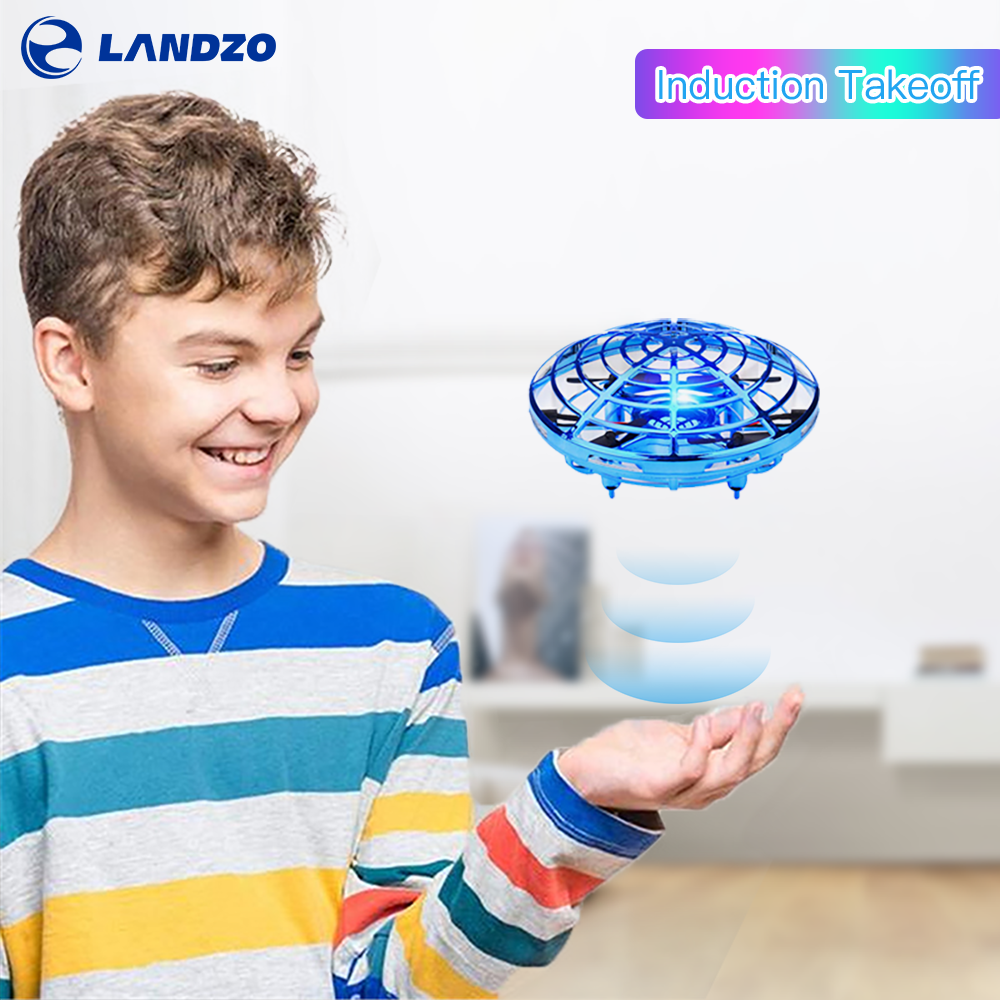 Fly Helicopter UFO Drone Toys Infraed Hand Sensing Induction RC Aircraft Upgrade Quadcopter