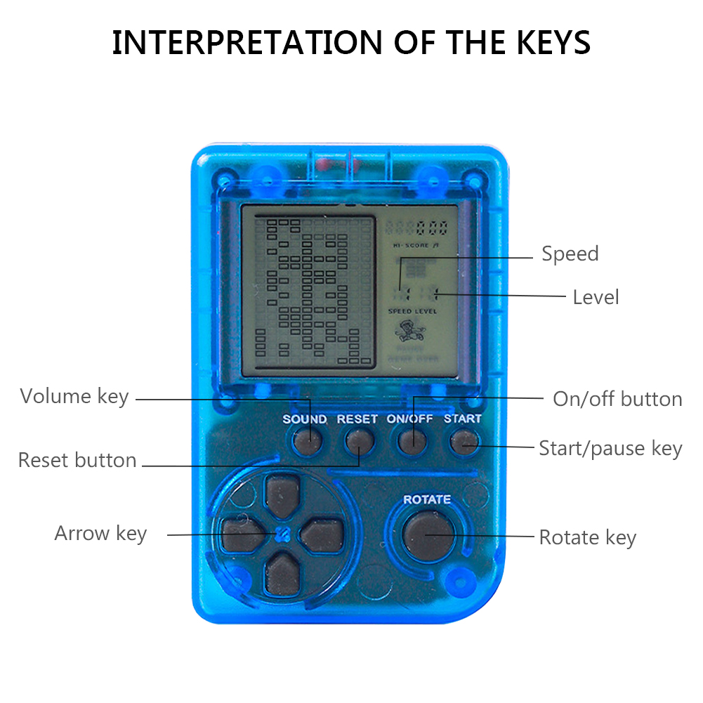 Pocket Mini Classic Game Machine Children&apos;s Handheld Retro Nostalgic Mini Game Console