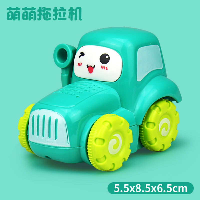 Cartoon Baby Toys Car Pull Back Cars Kids Montessori Vehicle Education Birthday Xmas Gift