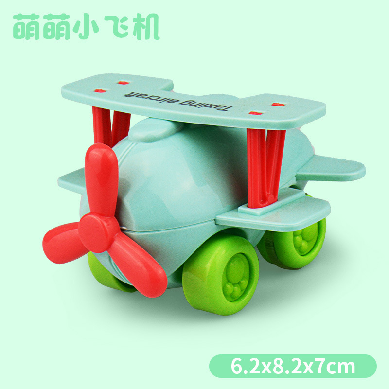 Cartoon Baby Toys Car Pull Back Cars Kids Montessori Vehicle Education Birthday Xmas Gift
