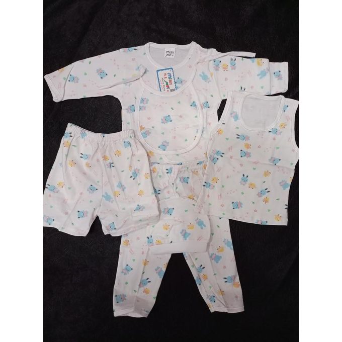 Generic New Born Gift Cloth Set-6 Pieces-Boy(print Varies)
