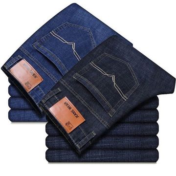 Fashion 2 Pieces(Navy+black)Men Printed Sweatpants Trousers Jeans Black ...
