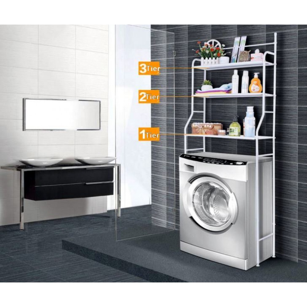 3 tiers over the washing machine organizer