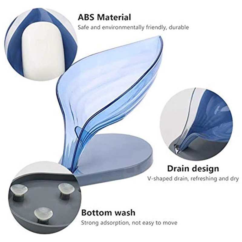 Leaf soap holder for kitchen
