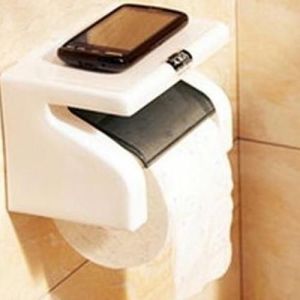 Water proof tissue + phone holder.sticks with suction