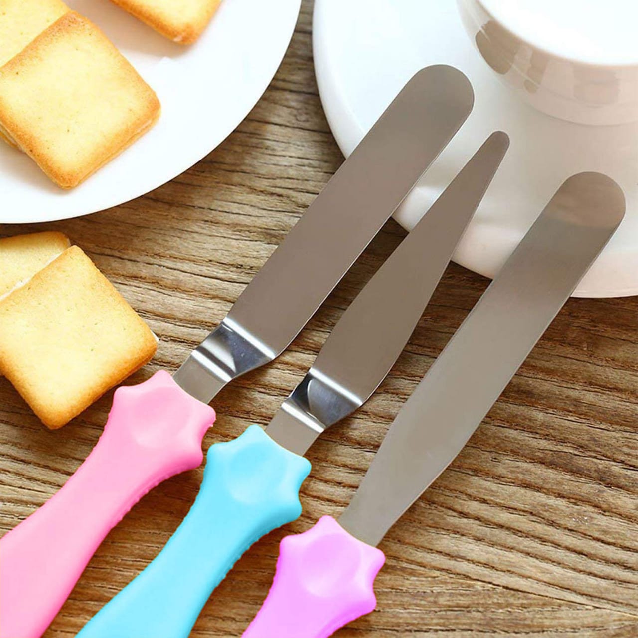 3-1 cake pallet knifes.light gauge