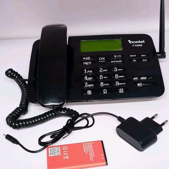 Wireless home and office desk top phones