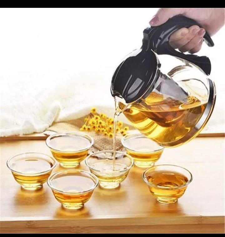 2.2 L glass tea pot heat resistant