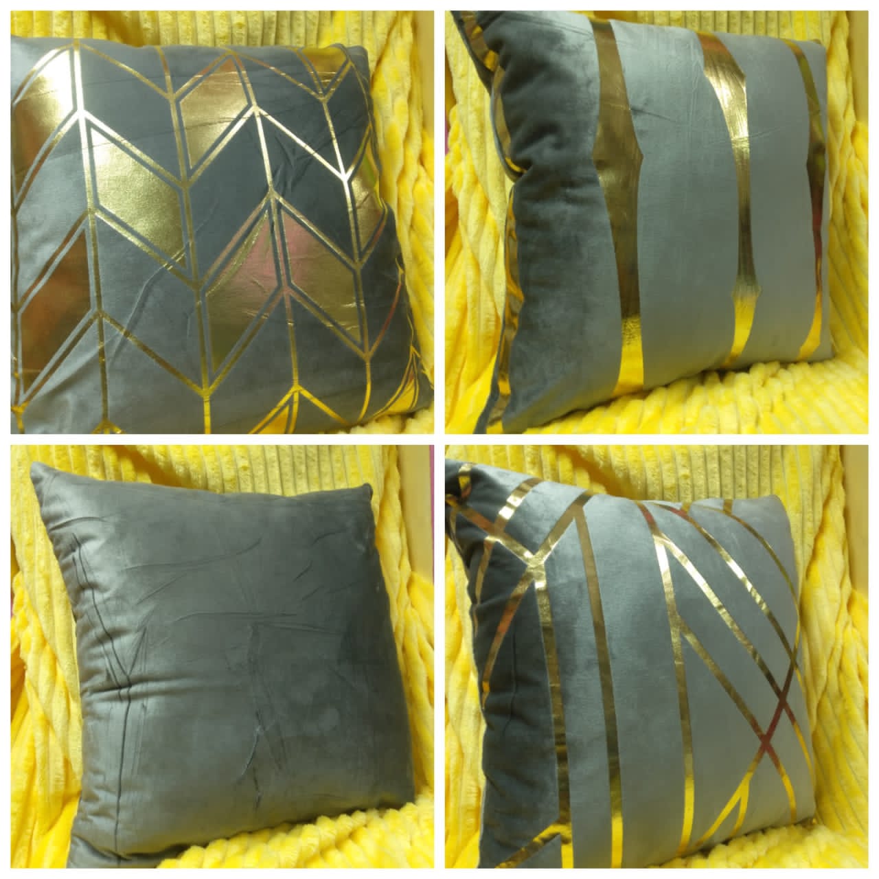 Mixed colours throw/sofa set pillows covers