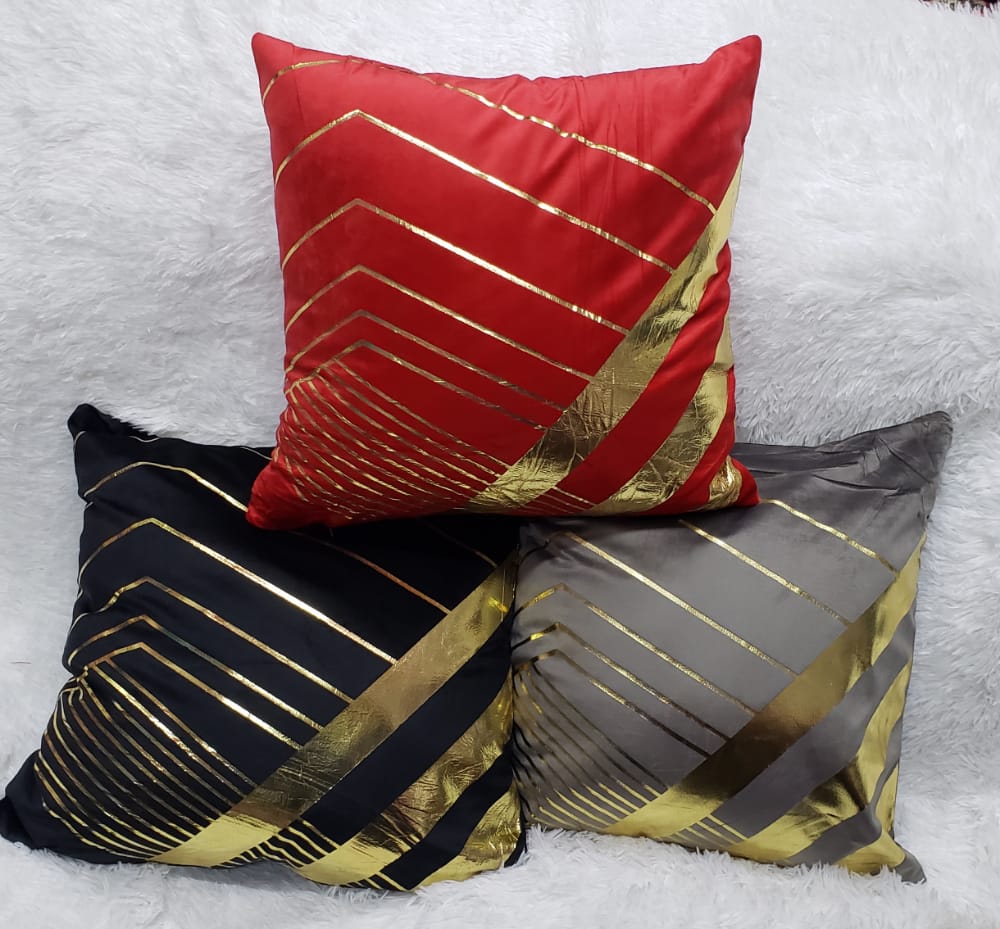 Mixed colours throw/sofa set pillows covers