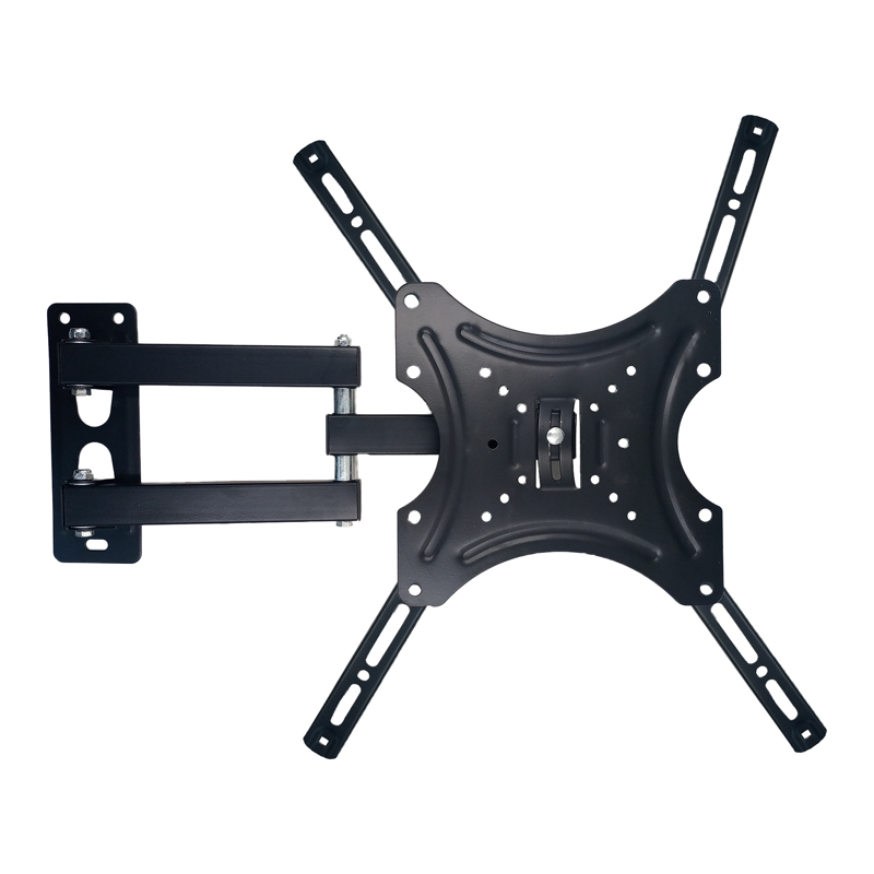 TV Wall Mount TV Stand 14″-55″ Steel Material Fixed - Swivel Solid Wall Black Quality product rotating wall bracket 14 inch to 55 inch support affordable HDL-117B maximum 50kgs TV wall mount