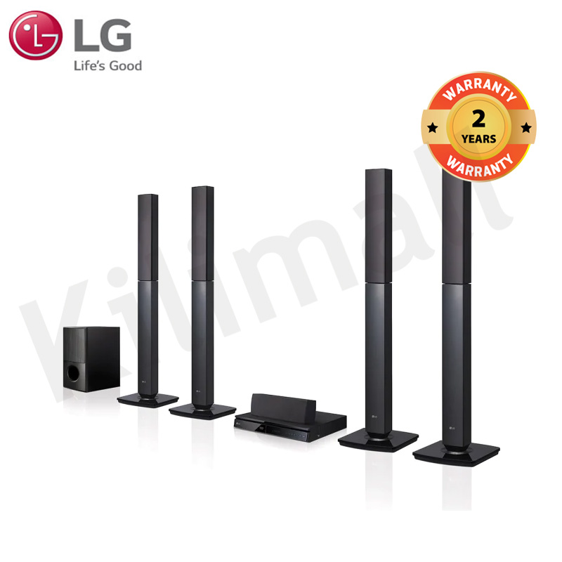 LG LHD657 1,000W 5.1ch 4TB DVD HTS Home Theater System 1000W 1000W