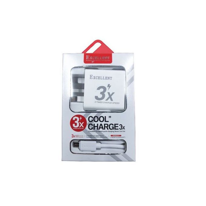 Excellent 3X Speed Smart Phone Charger