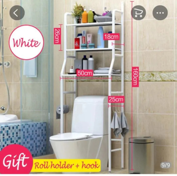 Exclusive discounts for Bathroom rack shelves organizer