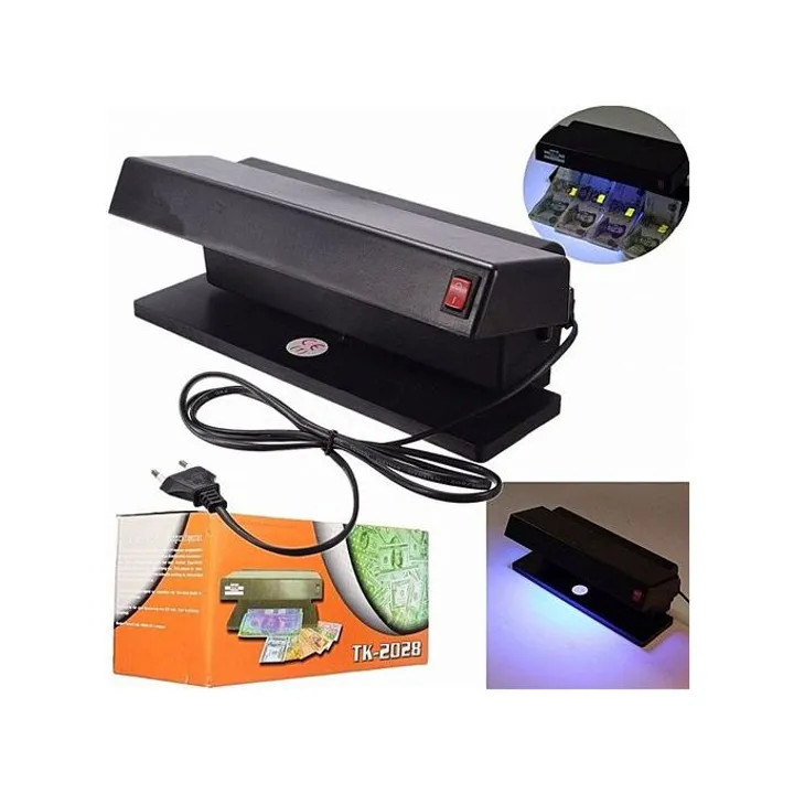 Counterfeit money detector machine -ultraviolet UV detector- fake money checker