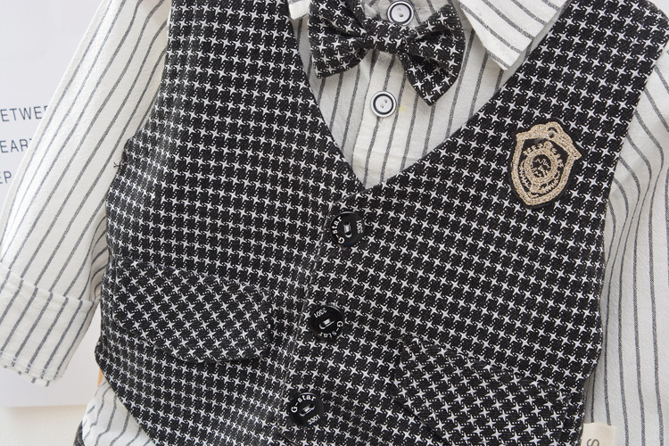 Children Kids Gentleman Clothing Suit Birthday Wedding Party Elegant Set Suits & Blazers
