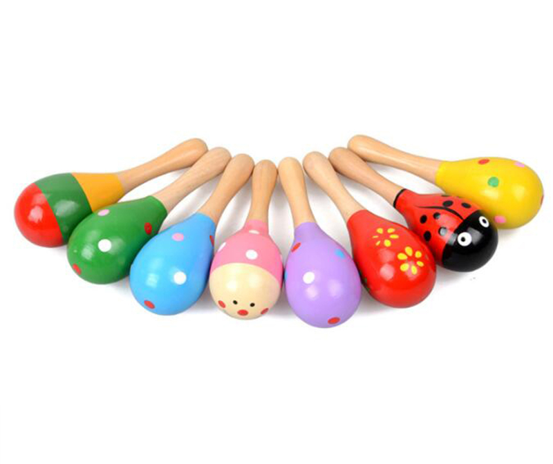 High Quality Mini Wooden Ball Children Toys Percussion Musical Learning & Education