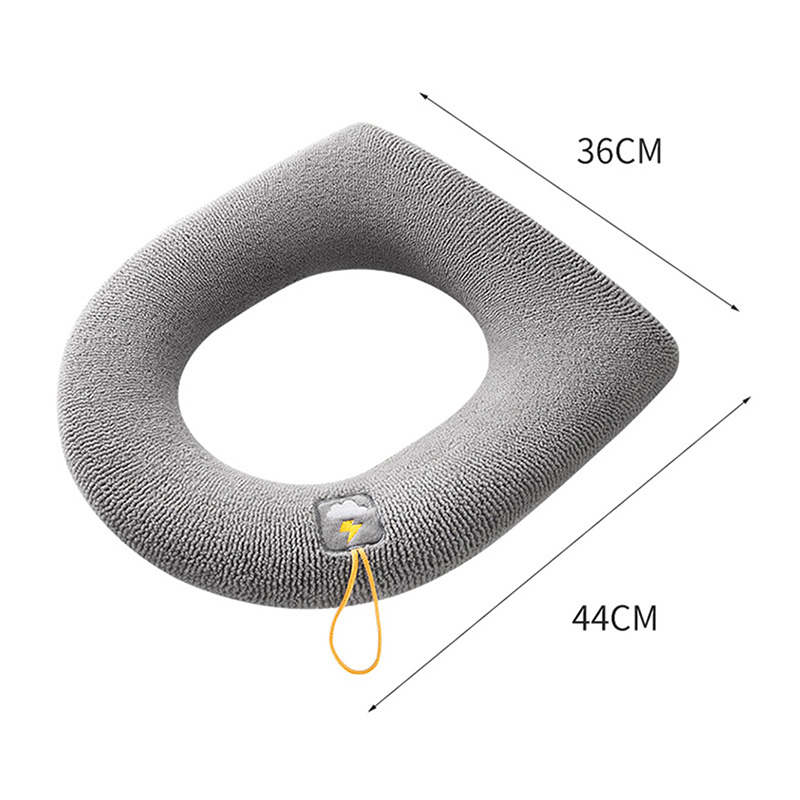 Winter Warm Toilet Seat Cover Closestool Mat Washable Nordic Toilet Seat Bathroom Products