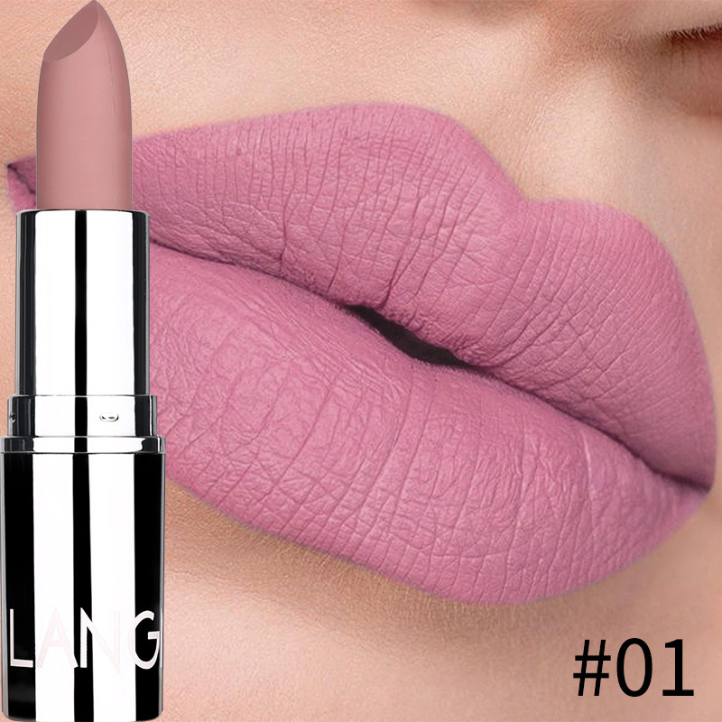 New Matte Lipstick Waterproof Velvet Lips Stick 8 Colors Sexy Non-stick Cup Lasting Makeup
