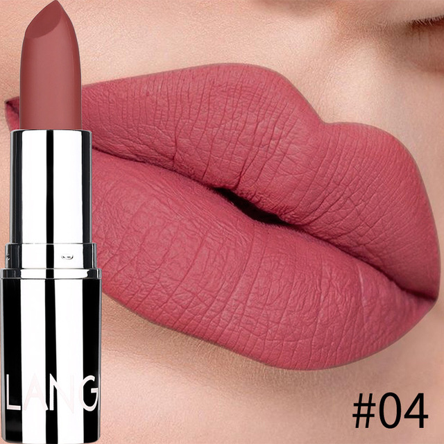 New Matte Lipstick Waterproof Velvet Lips Stick 8 Colors Sexy Non-stick Cup Lasting Makeup