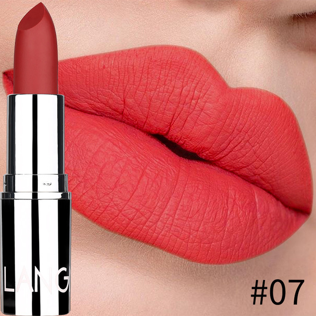 New Matte Lipstick Waterproof Velvet Lips Stick 8 Colors Sexy Non-stick Cup Lasting Makeup