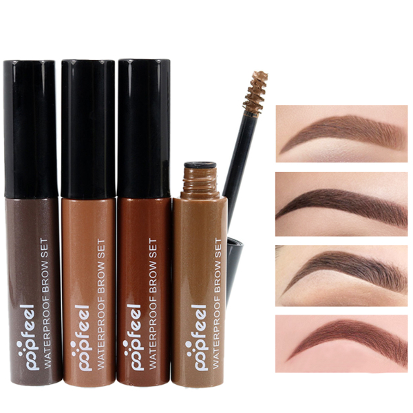 New Hot Brand Makeup Eye Brow Gel Coffee Black Brown Paint Eyebrows Gel Waterproof Eyebrow Makeup