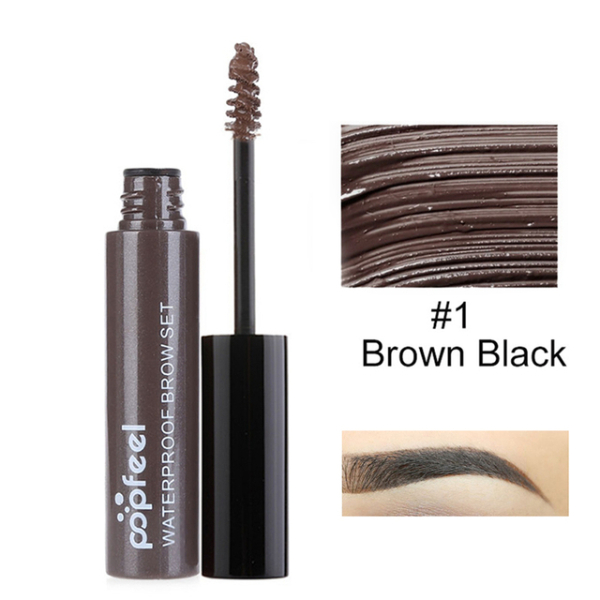 New Hot Brand Makeup Eye Brow Gel Coffee Black Brown Paint Eyebrows Gel Waterproof Eyebrow Makeup