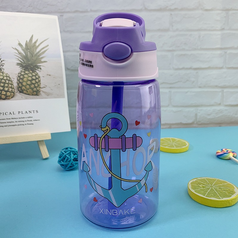 Kids Water Sippy Cup Creative Cartoon Baby Feeding Cups with Straws Kitchen & Dining room appliances