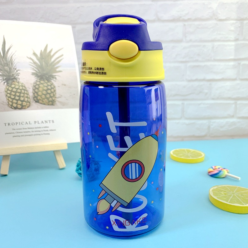 Kids Water Sippy Cup Creative Cartoon Baby Feeding Cups with Straws Kitchen & Dining room appliances