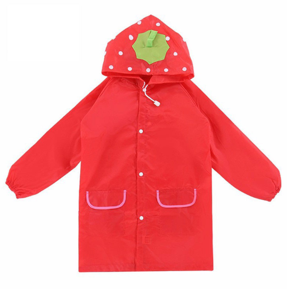 1PCS Children's Cartoon Raincoat Korean Children's Rain Gear Cute Baby Poncho Coats & Jackets