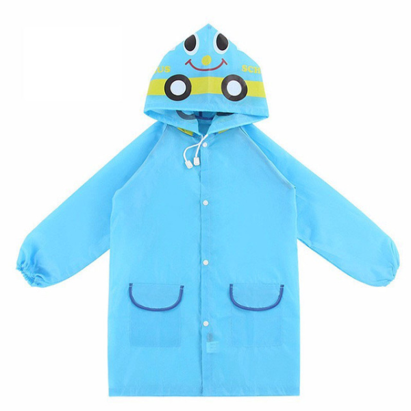1PCS Children's Cartoon Raincoat Korean Children's Rain Gear Cute Baby Poncho Coats & Jackets