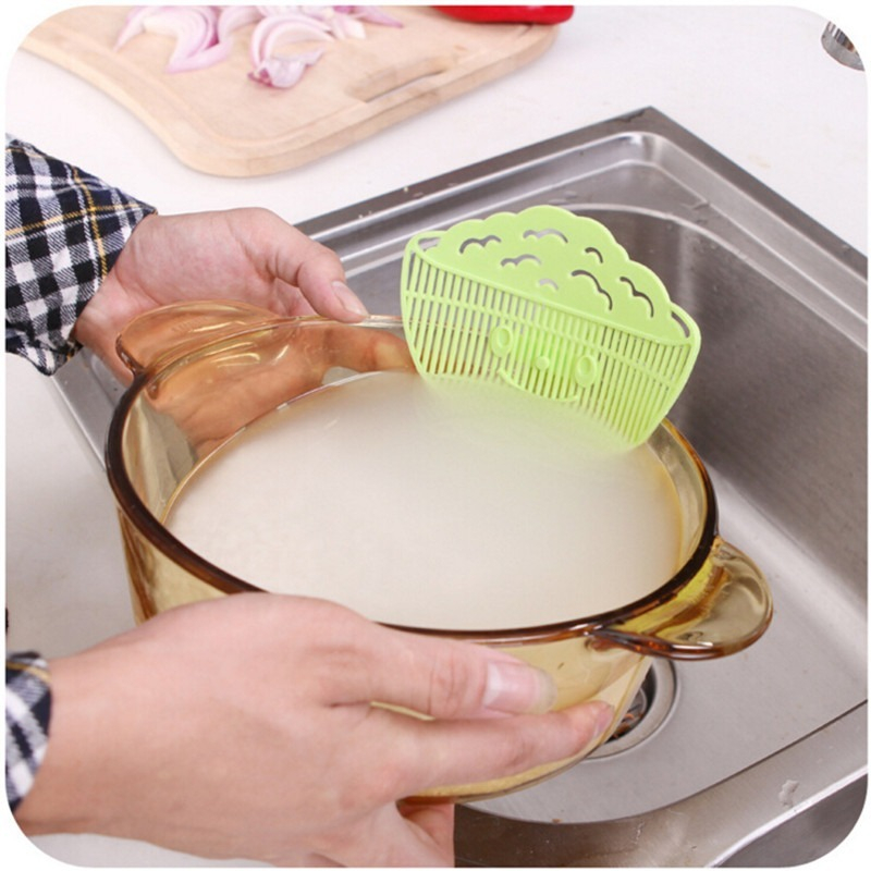 Smile Can Clip Type Cleaning Rice Washing Sieve Drainer Kitchen & Dining room appliances
