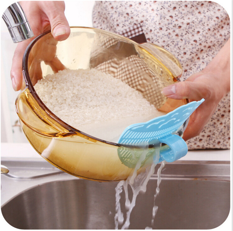 Smile Can Clip Type Cleaning Rice Washing Sieve Drainer Kitchen & Dining room appliances