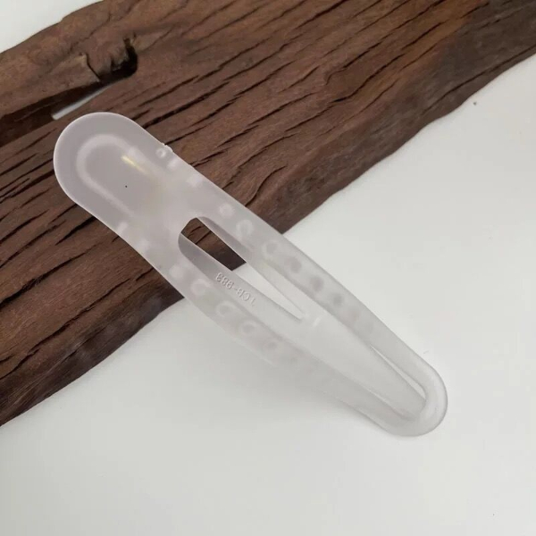 Simple Matte Frosted Hair Clip Women's Large Plate Hair Clip Acrylic Duckbill Clip Hair Clip Styling Tool