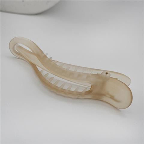Simple Matte Frosted Hair Clip Women's Large Plate Hair Clip Acrylic Duckbill Clip Hair Clip Styling Tool