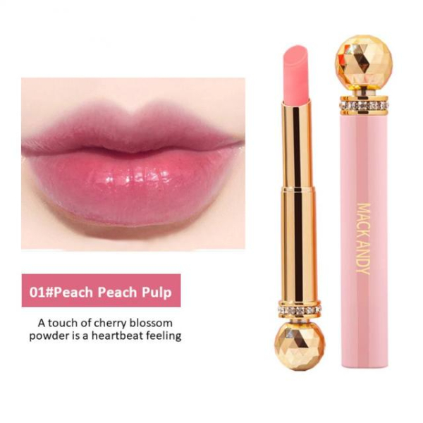 Girly Lip Gloss Temperature Change Color Lip Balm Moisturizing Anti-drying Nourishes Reduces Lip Lines Lipstick Skin Care