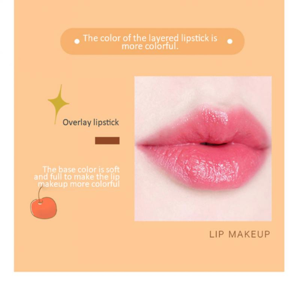Girly Lip Gloss Temperature Change Color Lip Balm Moisturizing Anti-drying Nourishes Reduces Lip Lines Lipstick Skin Care