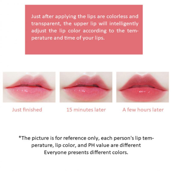 Girly Lip Gloss Temperature Change Color Lip Balm Moisturizing Anti-drying Nourishes Reduces Lip Lines Lipstick Skin Care