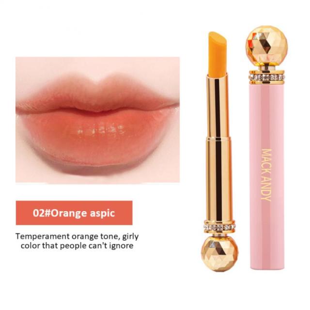 Girly Lip Gloss Temperature Change Color Lip Balm Moisturizing Anti-drying Nourishes Reduces Lip Lines Lipstick Skin Care
