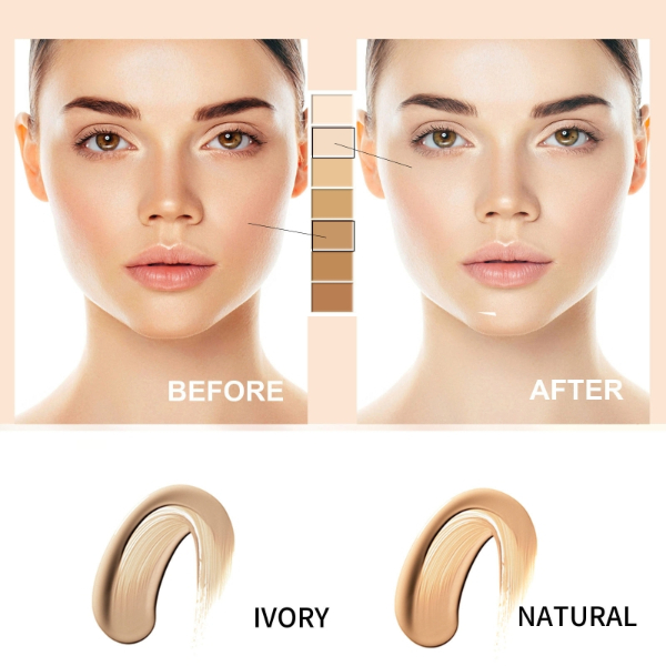 SPF 50+ Sunscreen CC+ Cream,Color Correcting Cream for Mature Skin Foundation Drop Shipping Skin Care