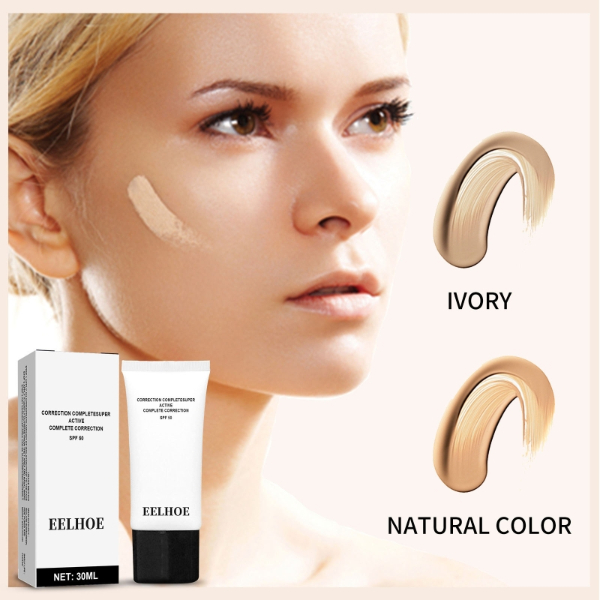 SPF 50+ Sunscreen CC+ Cream,Color Correcting Cream for Mature Skin Foundation Drop Shipping Skin Care