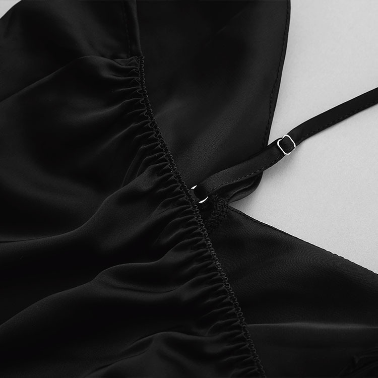 Women's pajam Winter Autumn Women Satin  Set Sexy Silk Pajamas Sleepwear Night Suits Sleepwear